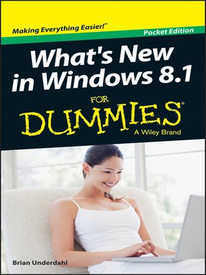 cover image of What's New in Windows 8.1 For Dummies